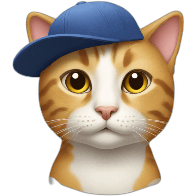 cat in cap emoji