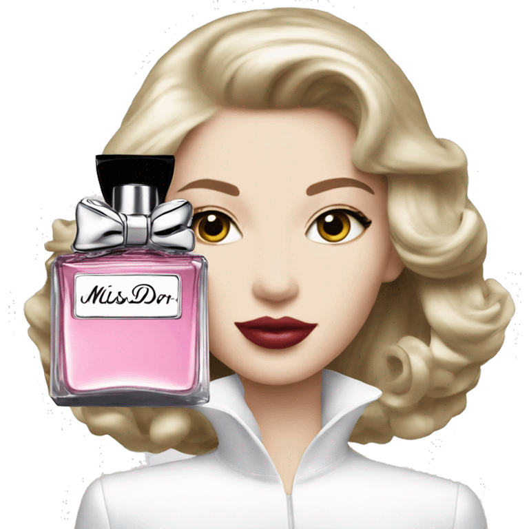 Miss Dior pefume  emoji