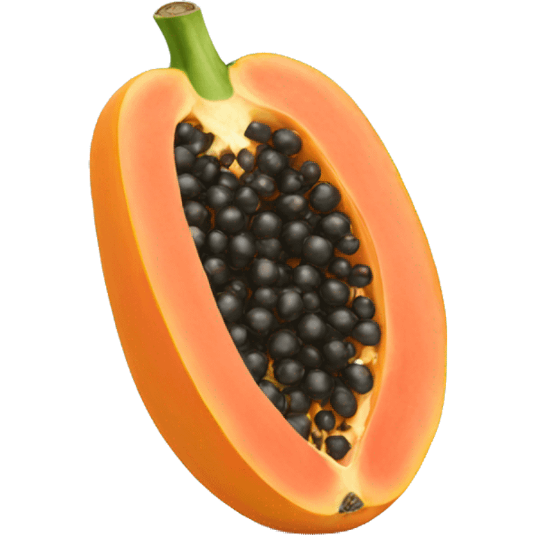 Papaya emoji