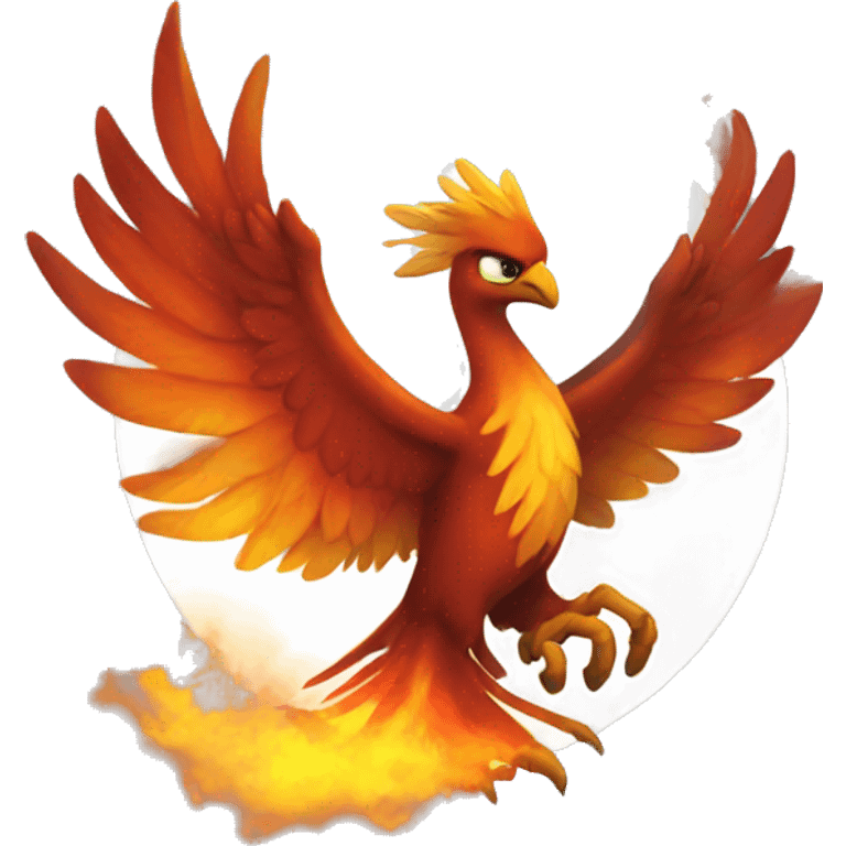 phoenix in ashes emoji