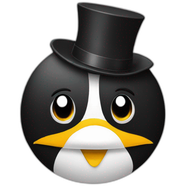 Tux the Linux mascot emoji