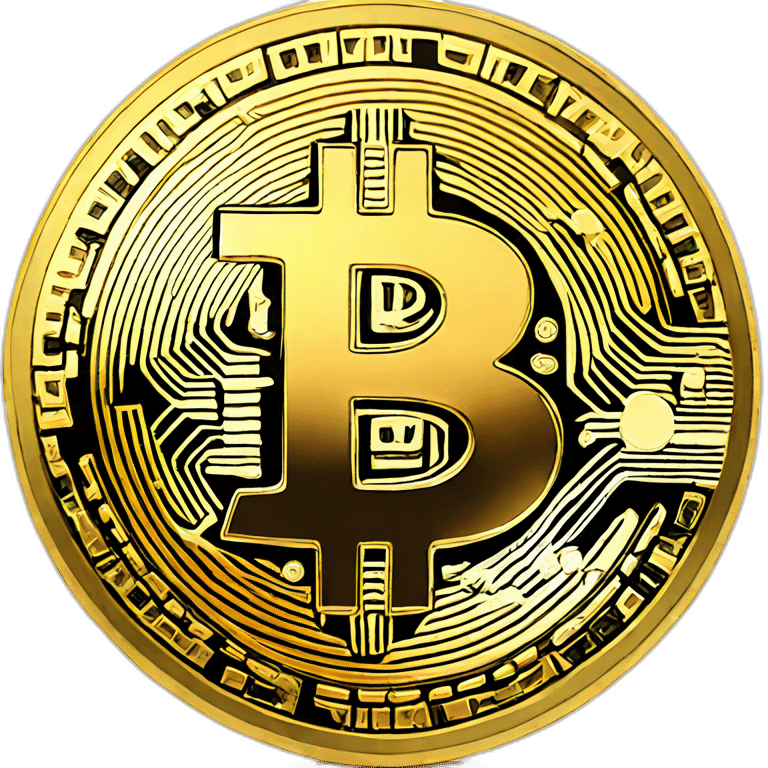 Bitcoin coin emoji