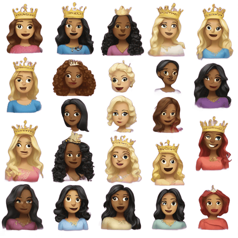 Six queens emoji