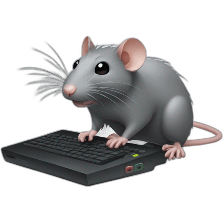 rat computer emoji