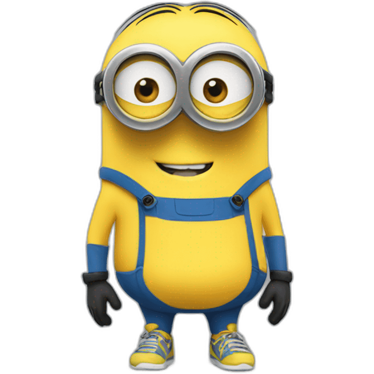 minion in sport clothing emoji