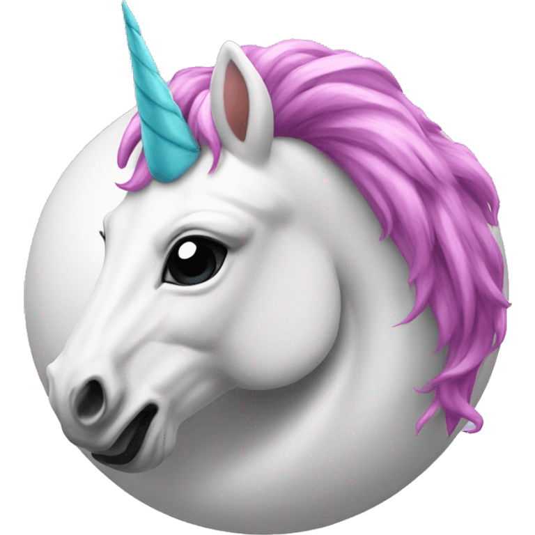 unicorn ball emoji