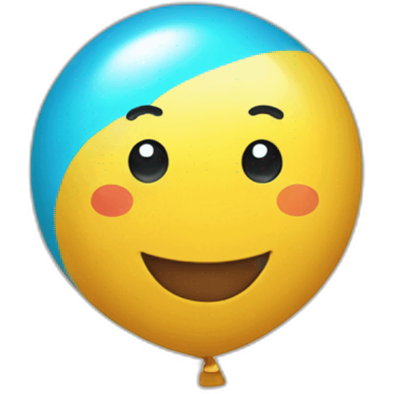 happy-balloon emoji