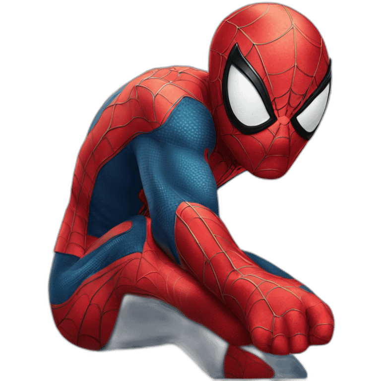 Spider man emoji