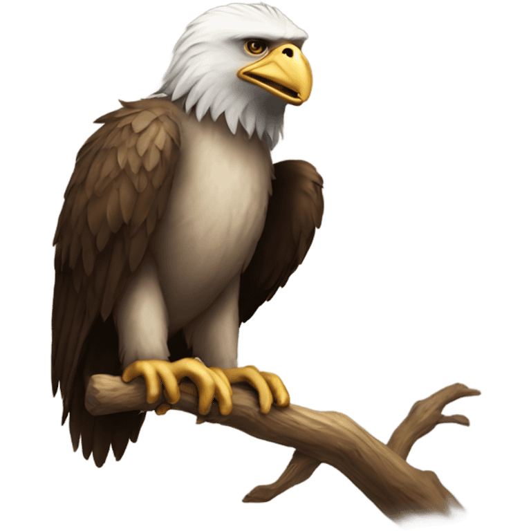 Monkey eagle emoji