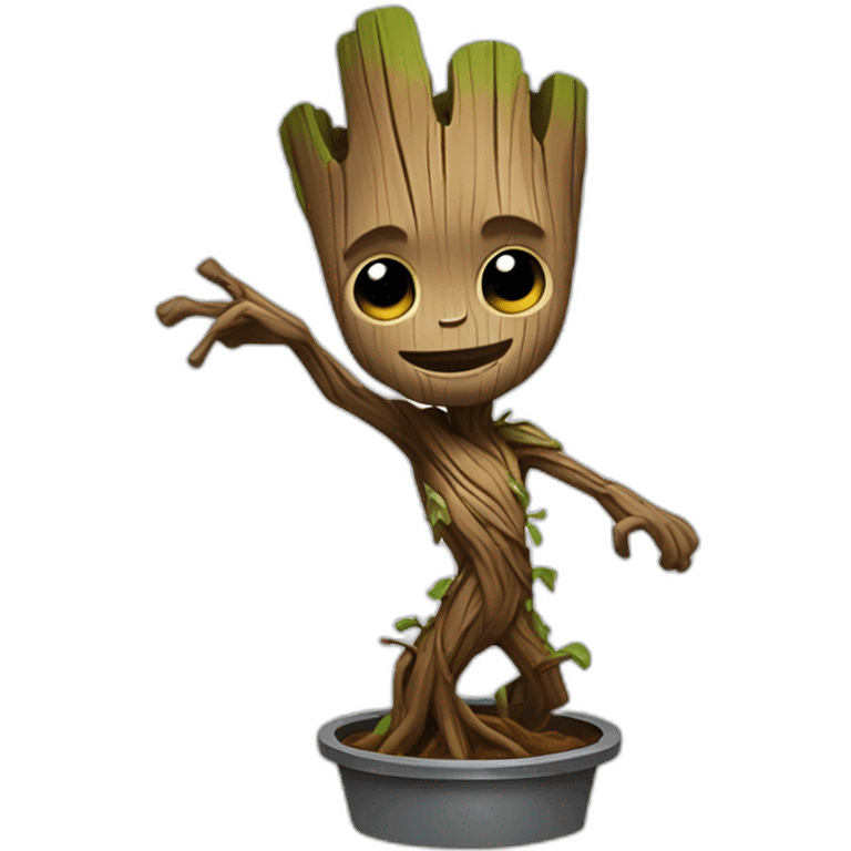 groot dab emoji