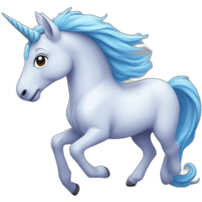 Licorne qui vole emoji