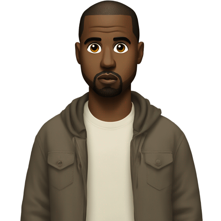 Kanye West as a goat emoji