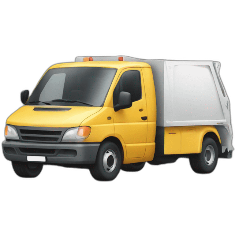 rubbish removal car emoji