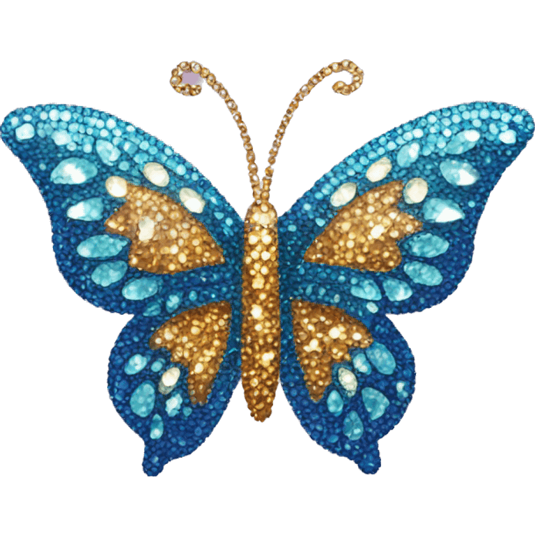 Bedazzled butterfly  emoji