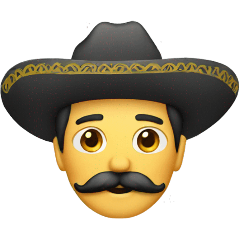 Mexican mustache emoji