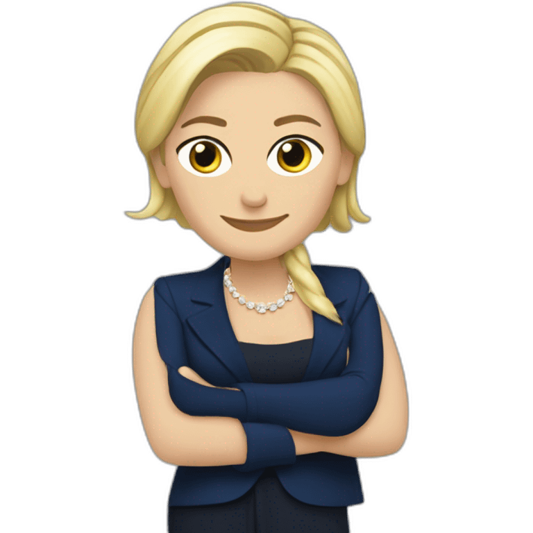 posh marine le pen emoji