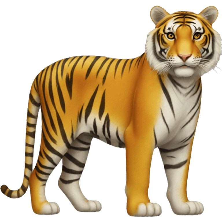 a mango tiger  emoji