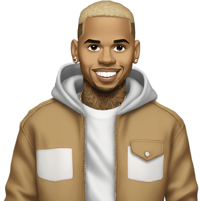 Chris Brown emoji