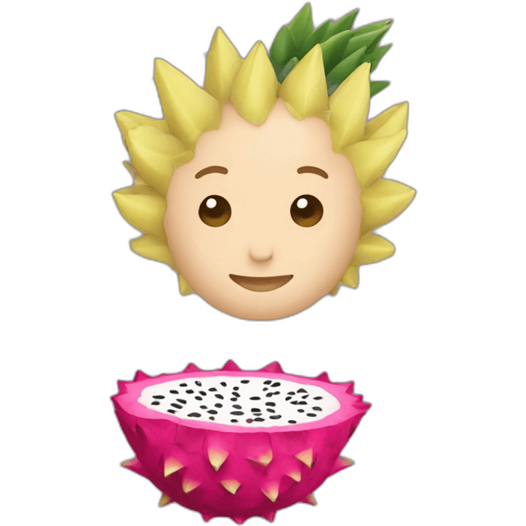 A pitaya  emoji