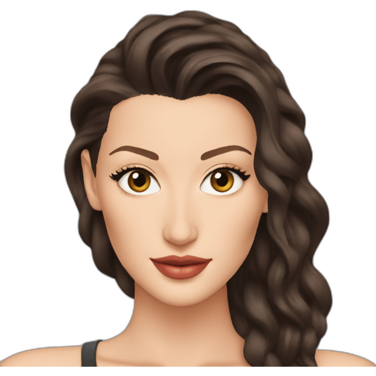 Bella hadid emoji