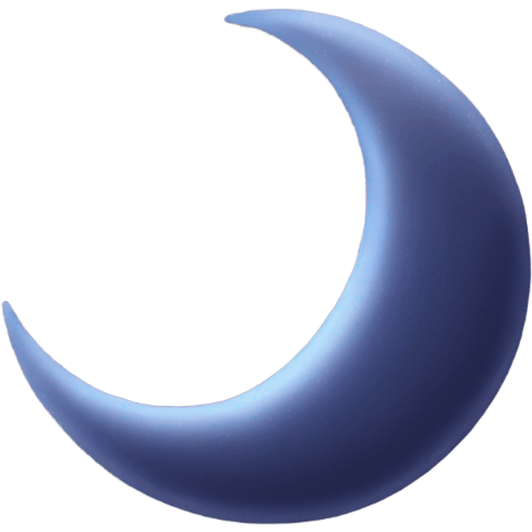 crescent moon  emoji