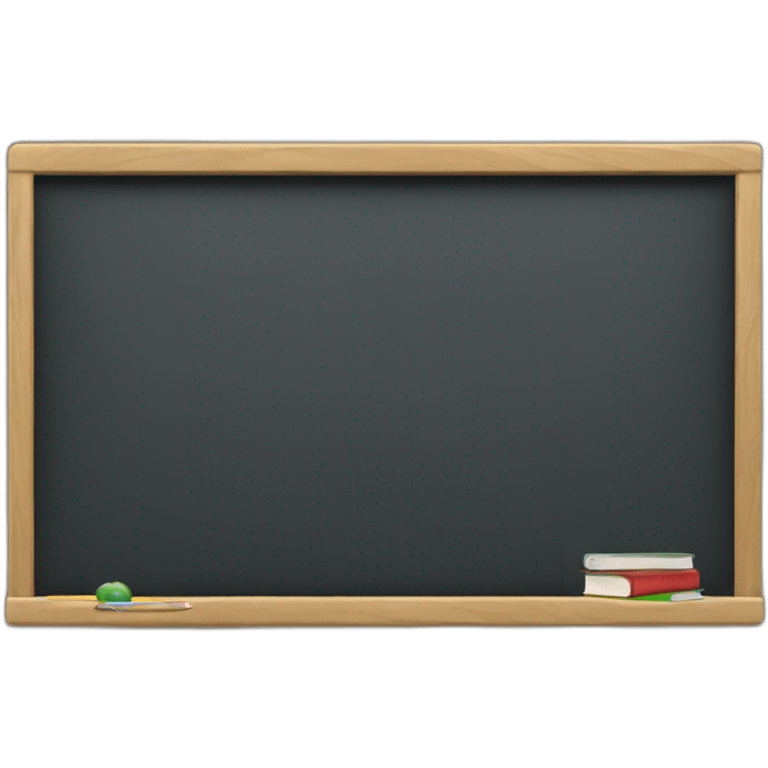 school blackboard emoji