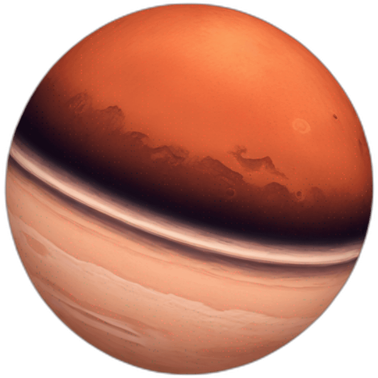 mars planet emoji