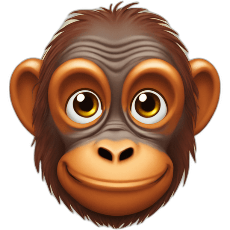 orangutan Chupa Chups emoji