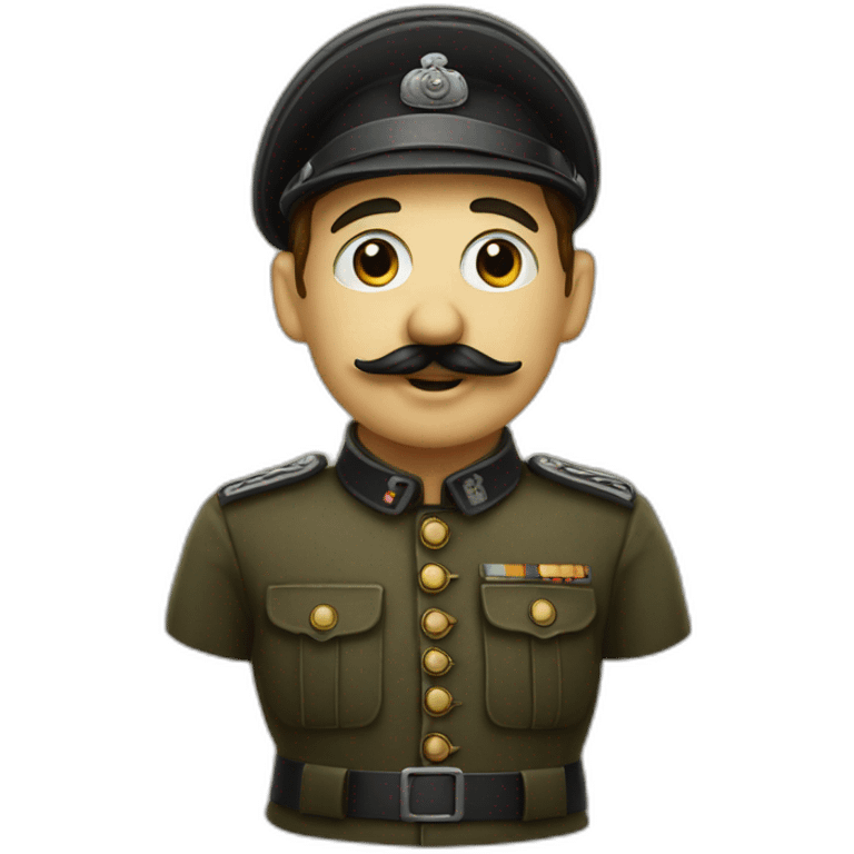 chaplin as german soldier emoji