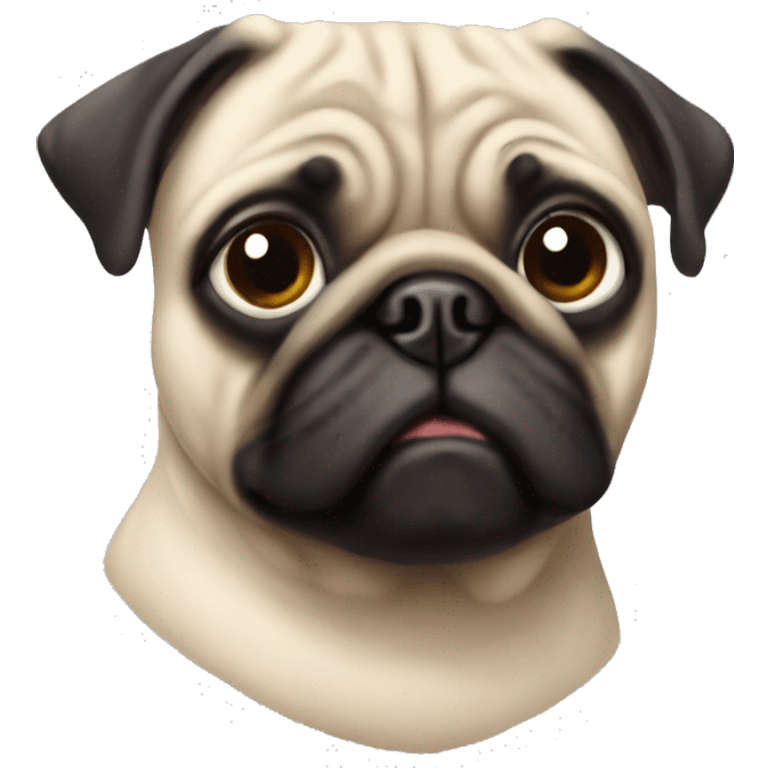 Pug emoji