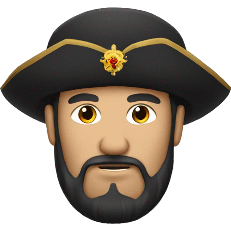 Cossack with oseledets hair emoji