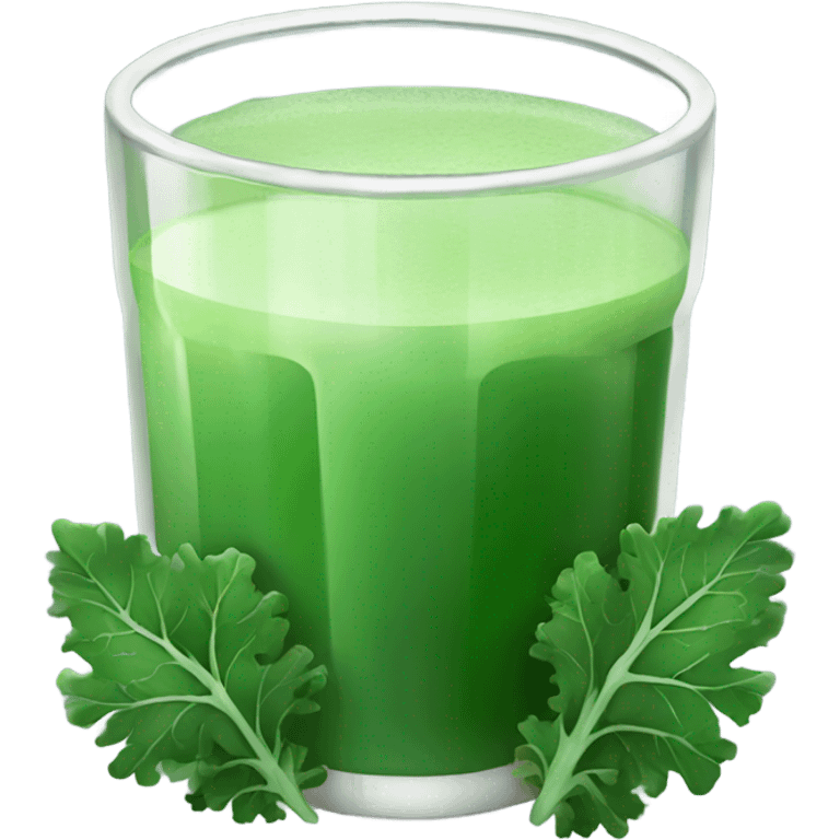 kale juice emoji