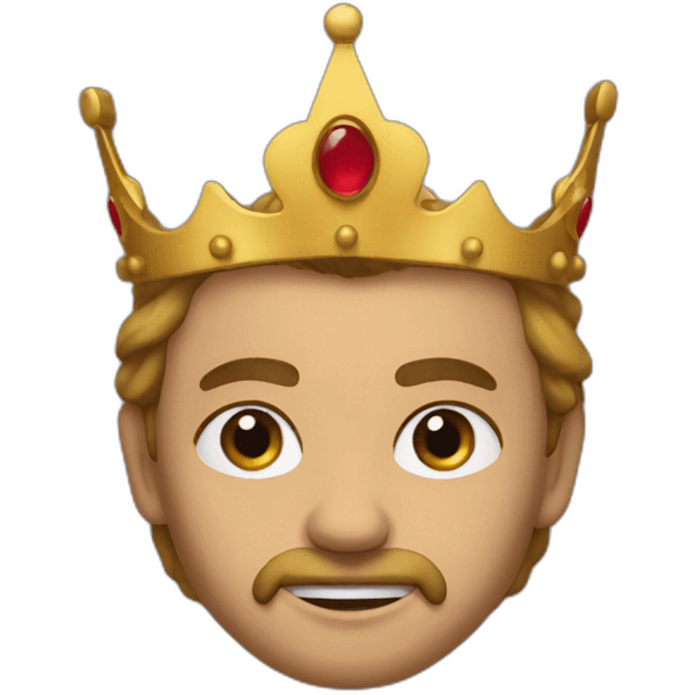 Le roi emoji