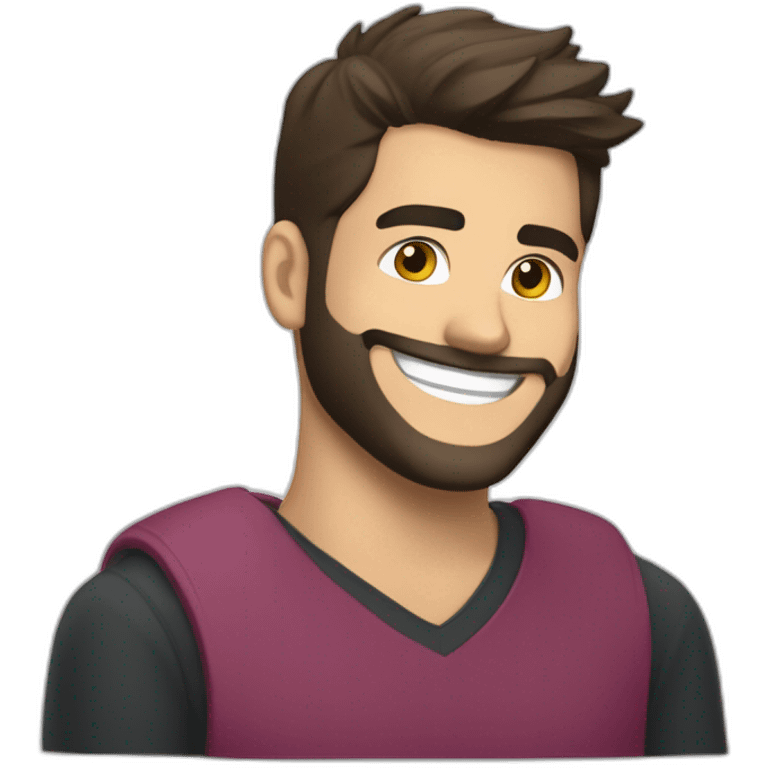 Sergio Alejandro Villanueva Muñoz smiling emoji