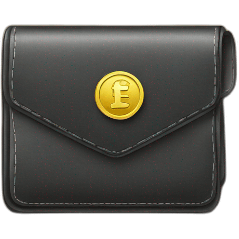 coin in wallet emoji