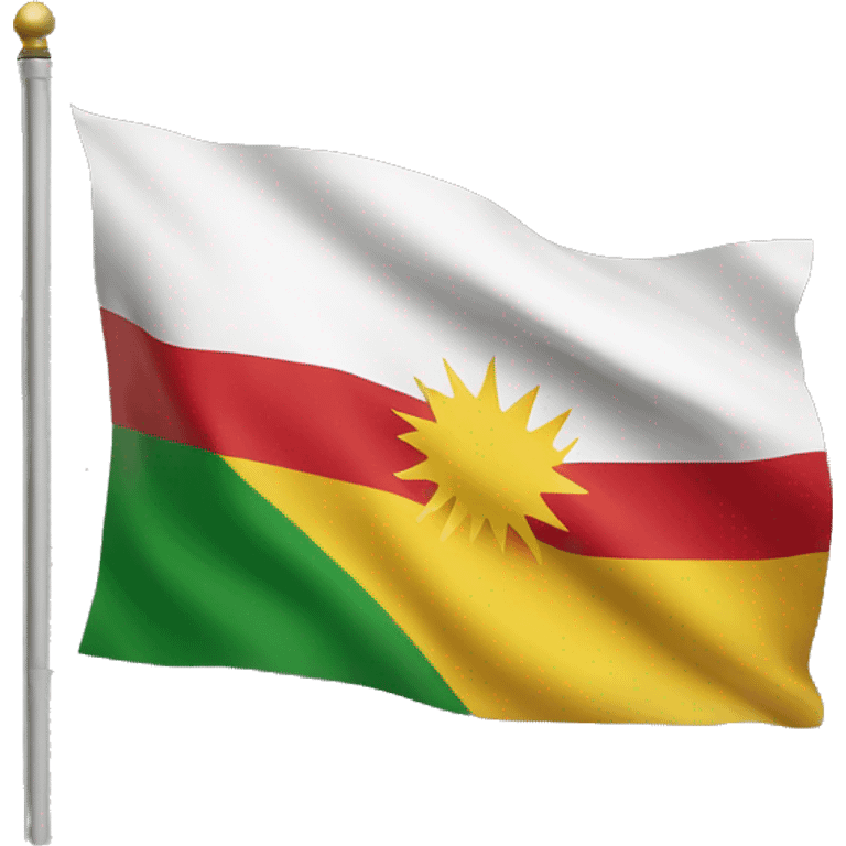 Kurdistan flag emoji emoji