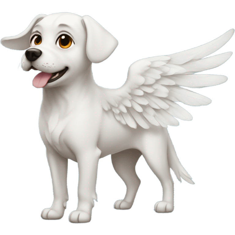 Dog with wings emoji