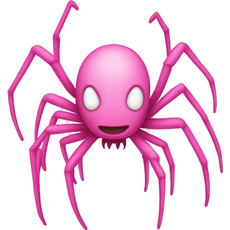 pink spider emoji