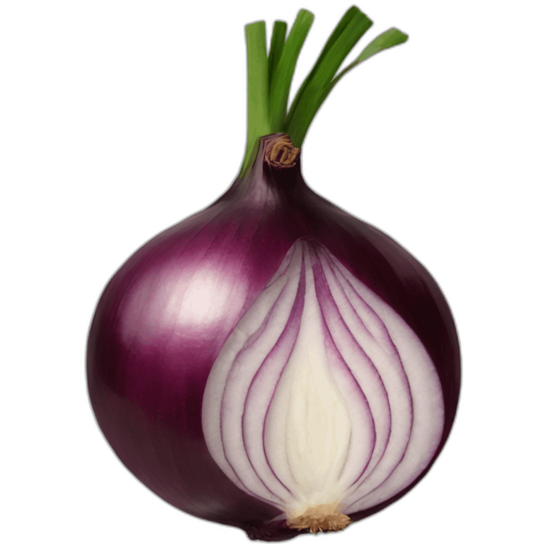 Red onion emoji