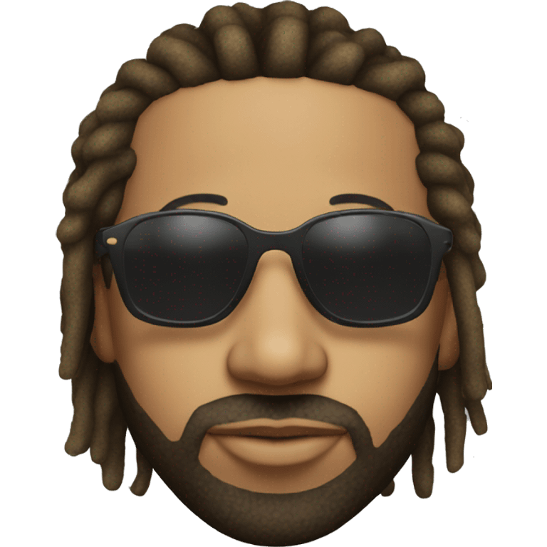 Drake with sun glasses and dreads  emoji