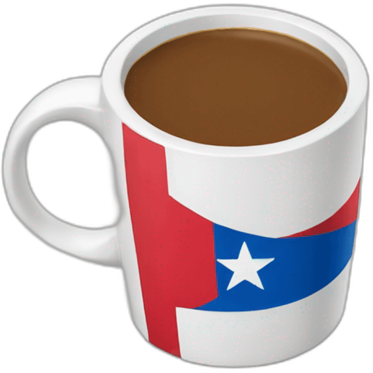 Puerto Rico coffe cup emoji