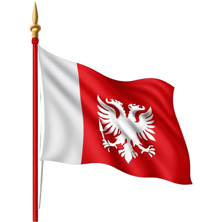 The  Albanian flag emoji