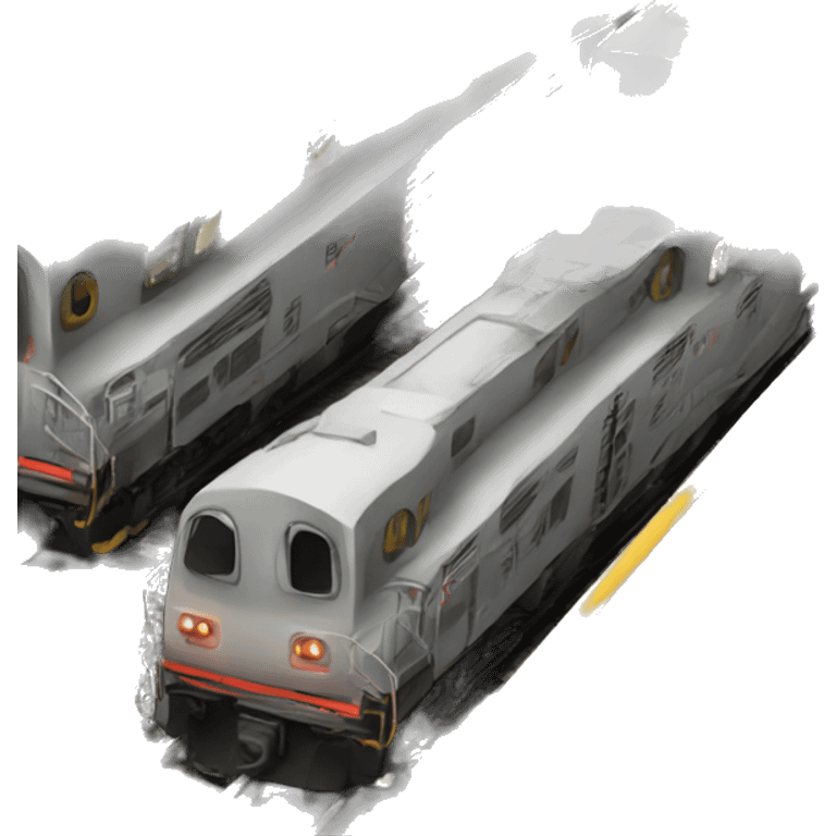 A train emoji