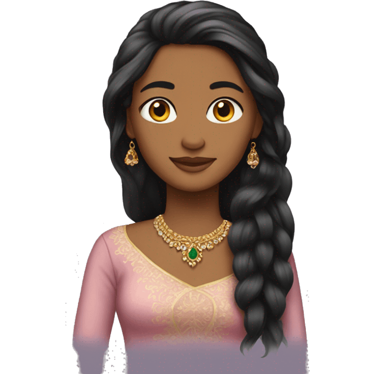 bangladesh princess long hair emoji