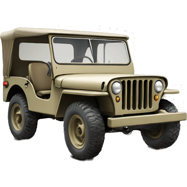 Willy jeep emoji