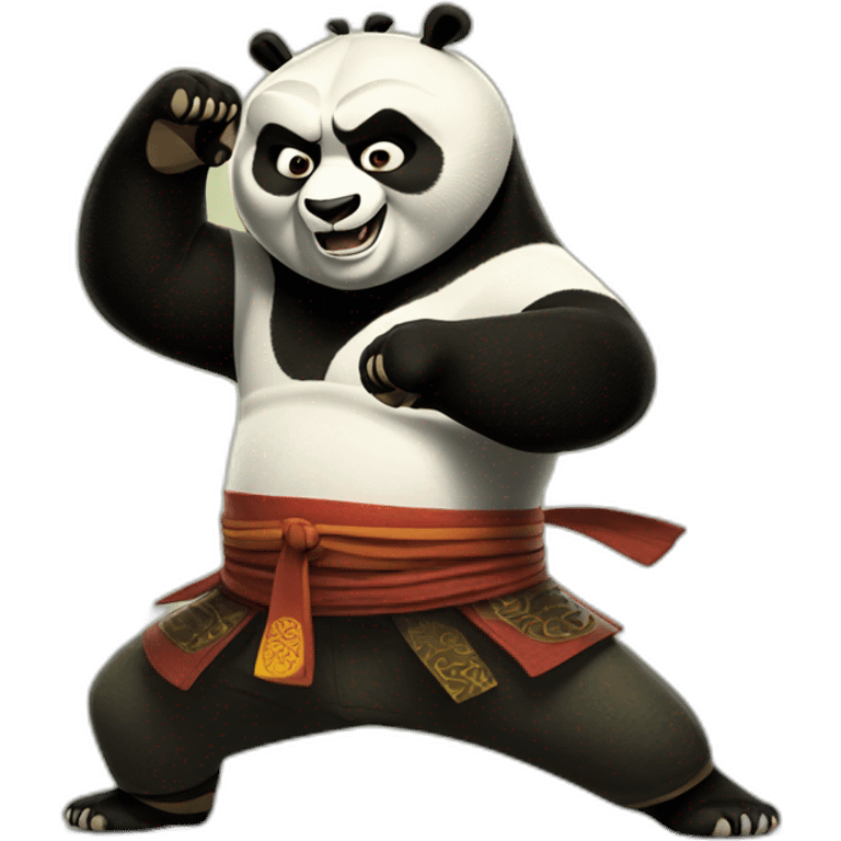 Kung Fu Panda emoji