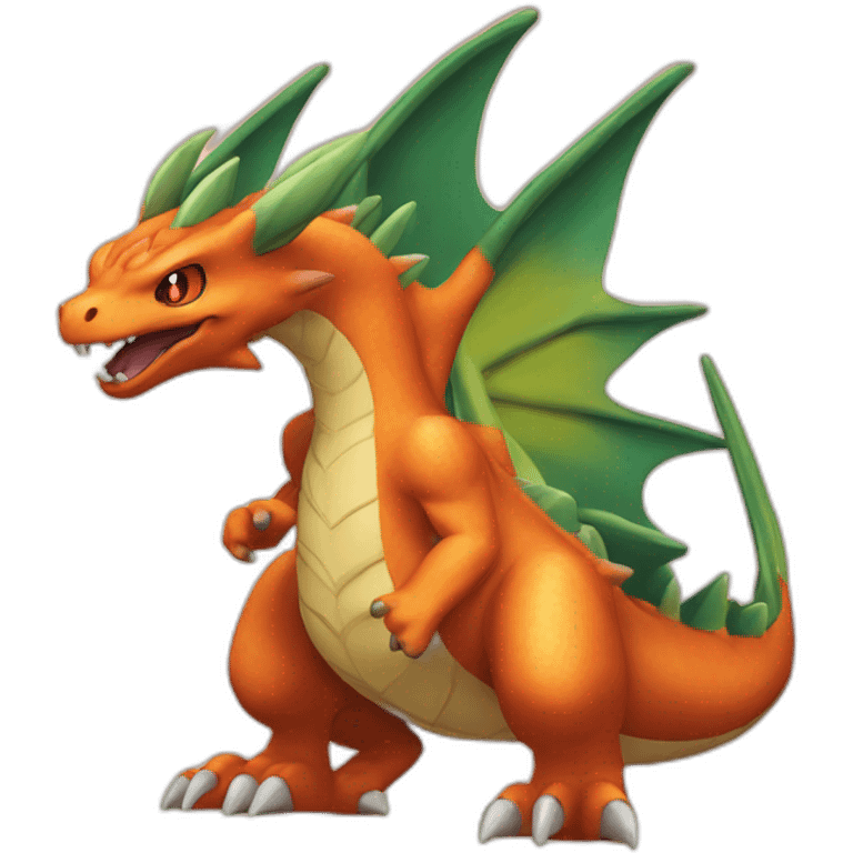 Dracaufeu pokemon emoji