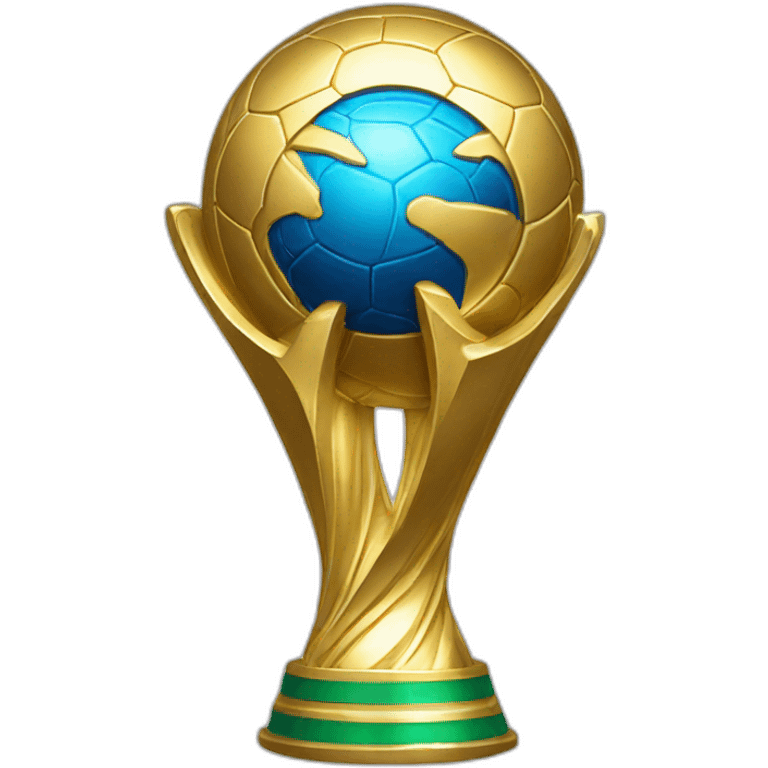 world cup trophy emoji