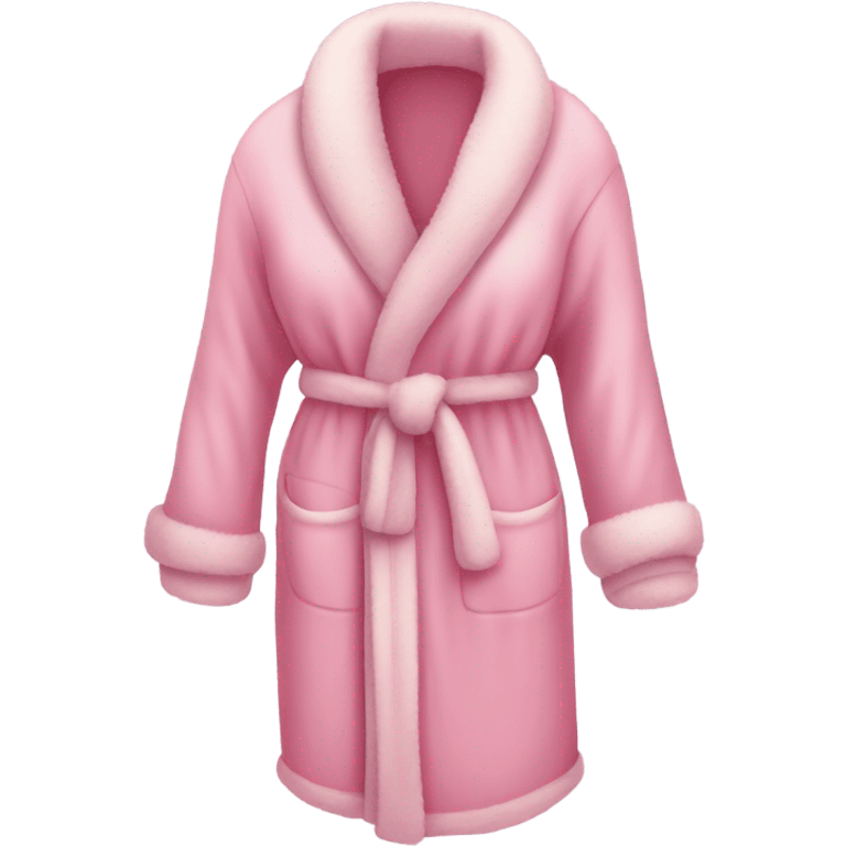 pink dressing gown emoji