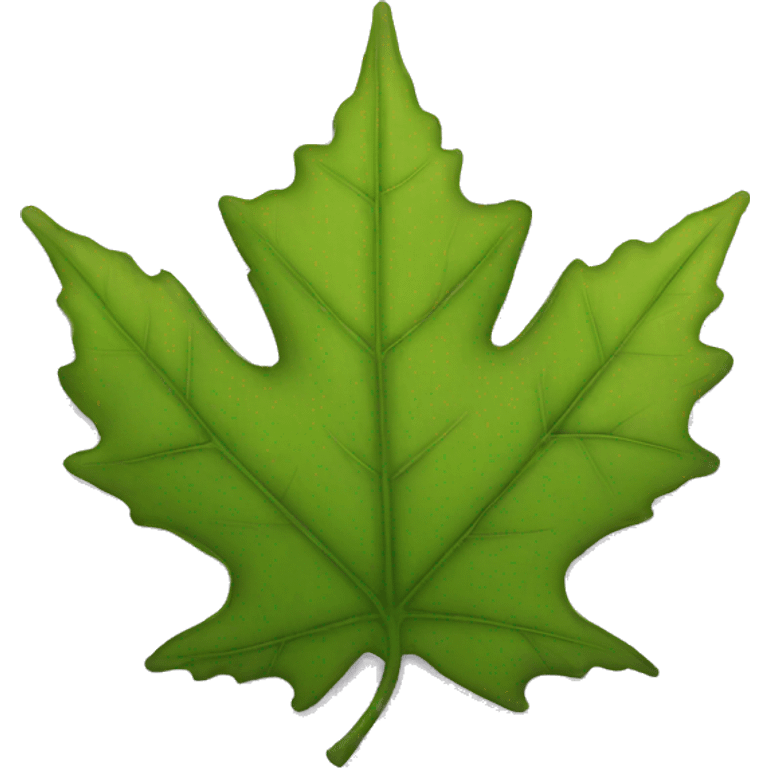 Maple leaf emoji